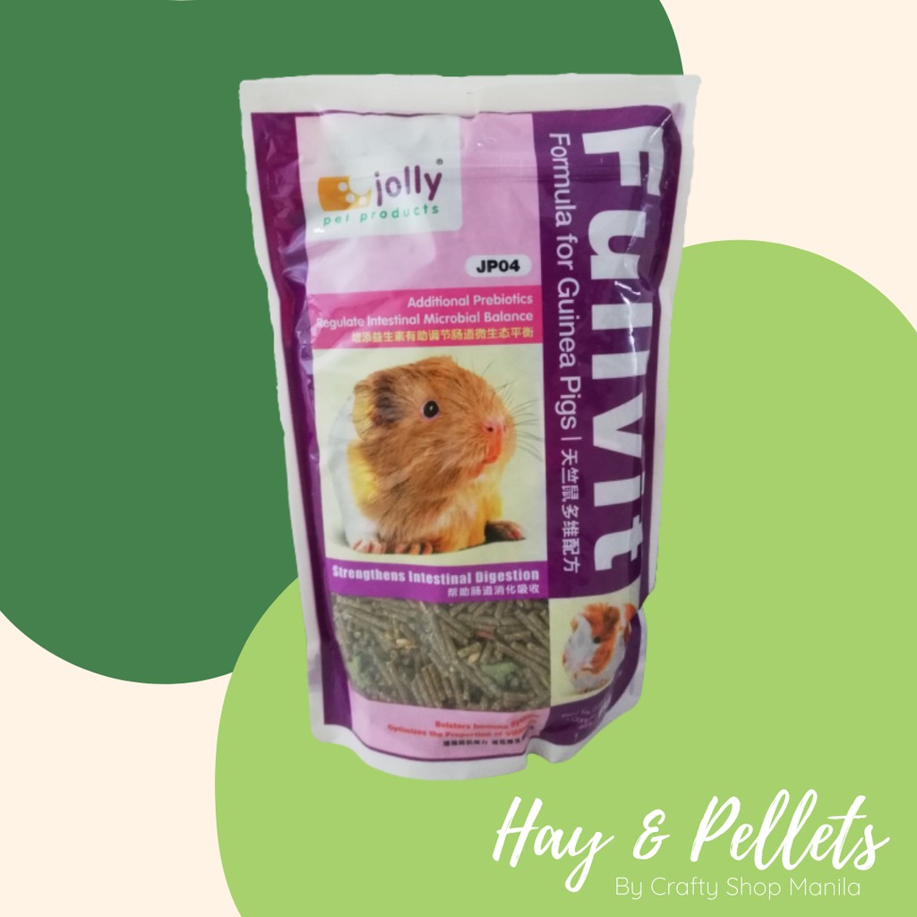 Jolly Fullvit Guinea Pig Pellets 1kg [Hay & Pellets] | Shopee Philippines - Guinea Pig Pellets With Added Hay