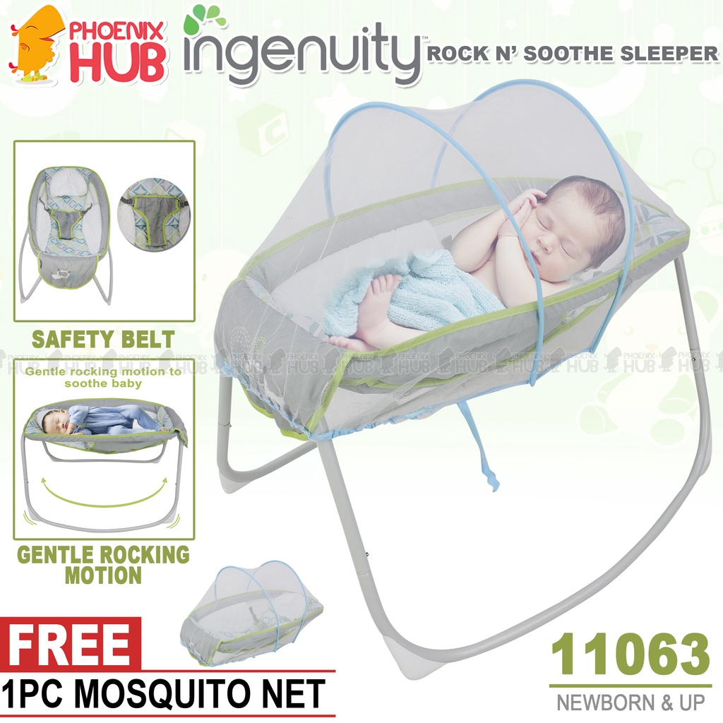 PhoenixHub 11063 Ingenuity Baby Rocker Gentle Rock Comfortable Sleeper