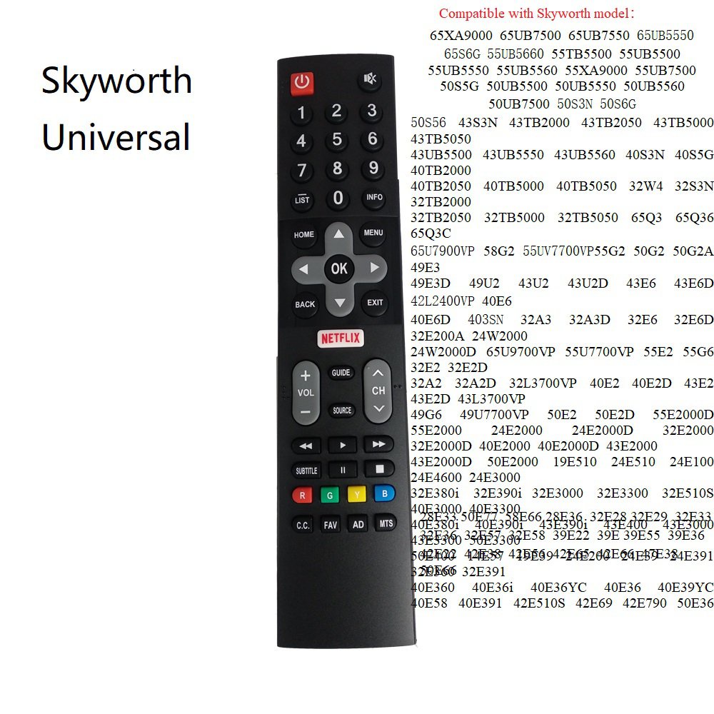 Universal all COOCAA Skyworth Smart Remote Control Skyworth Smart TV