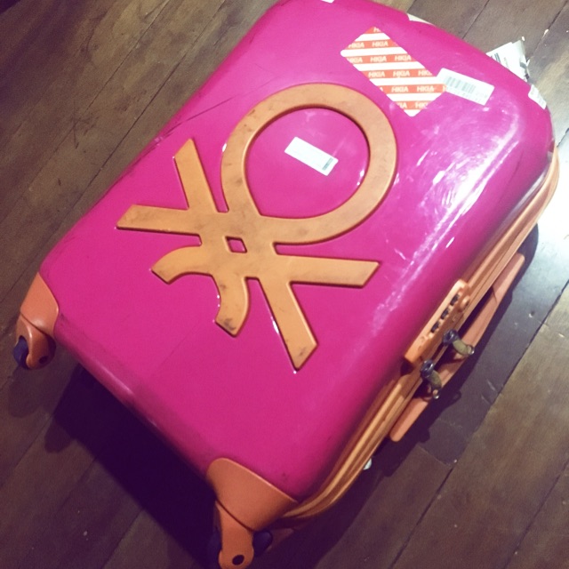 United colors of discount benetton trolley suitcase