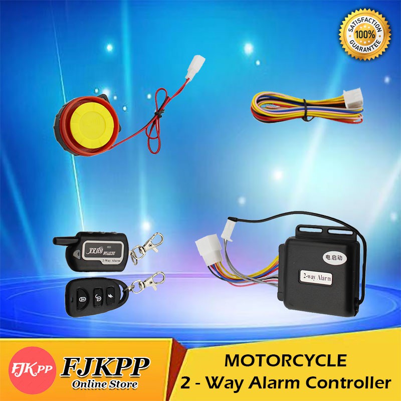 Motorcycle 2 Way Alarm System Remote Control Shopee Philippines
