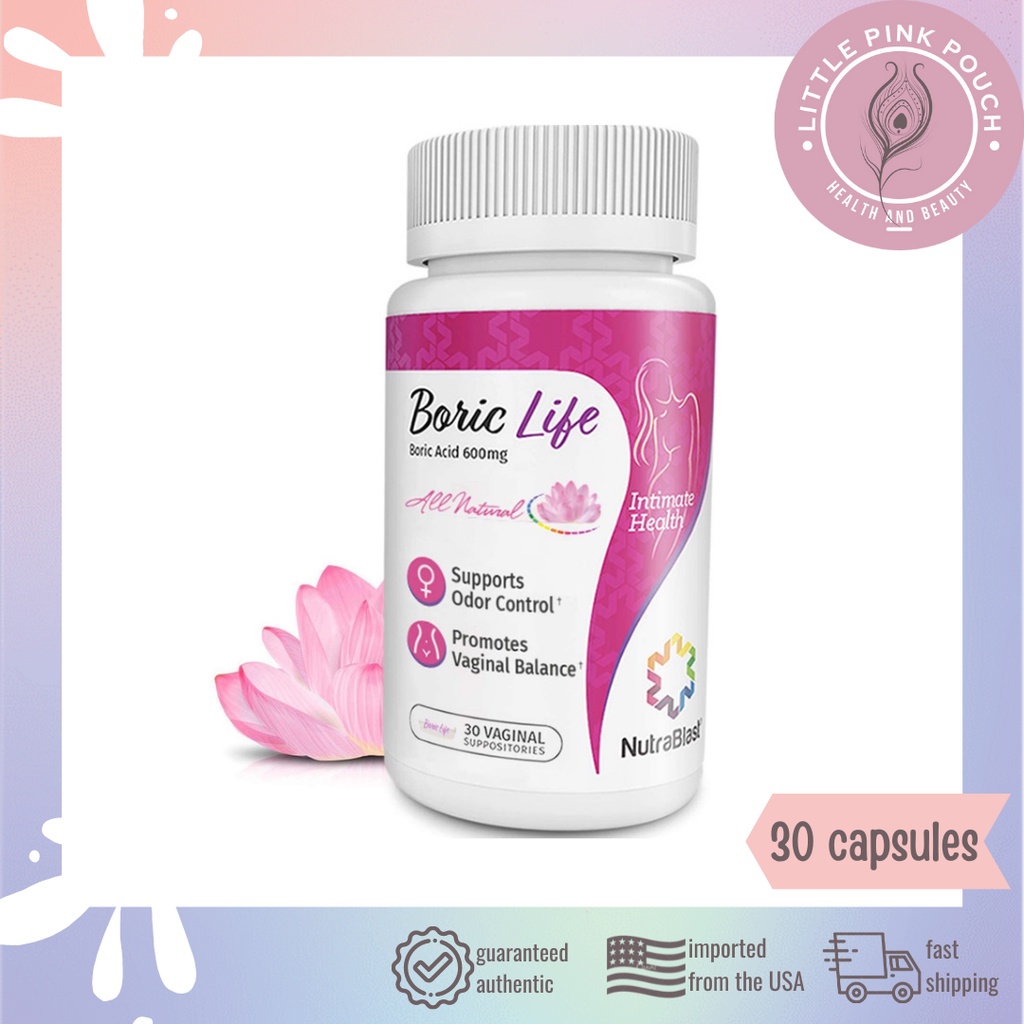 Boric Life Boric Acid Vaginal Suppositories For BV Yeast Infection   682a30ec0698c29ecfd477e15d64005d