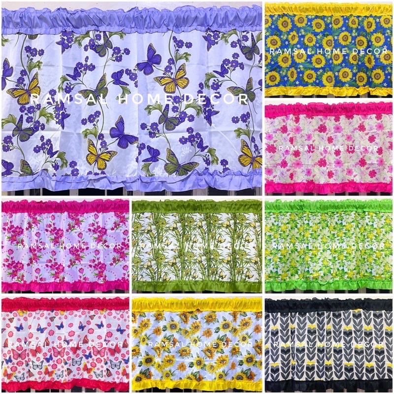 LABABO/KITCHEN CURTAIN | Shopee Philippines