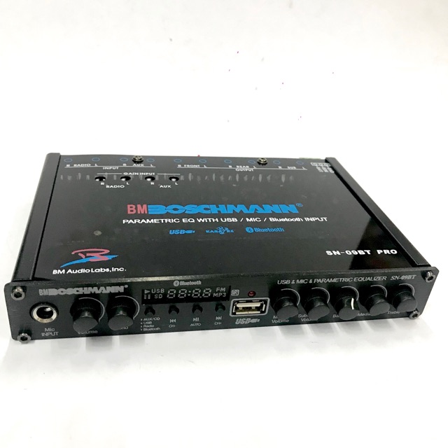 BOSCHMANN PARAMETRIC EQUALIZER SN09BT PRO with bluetooth Shopee
