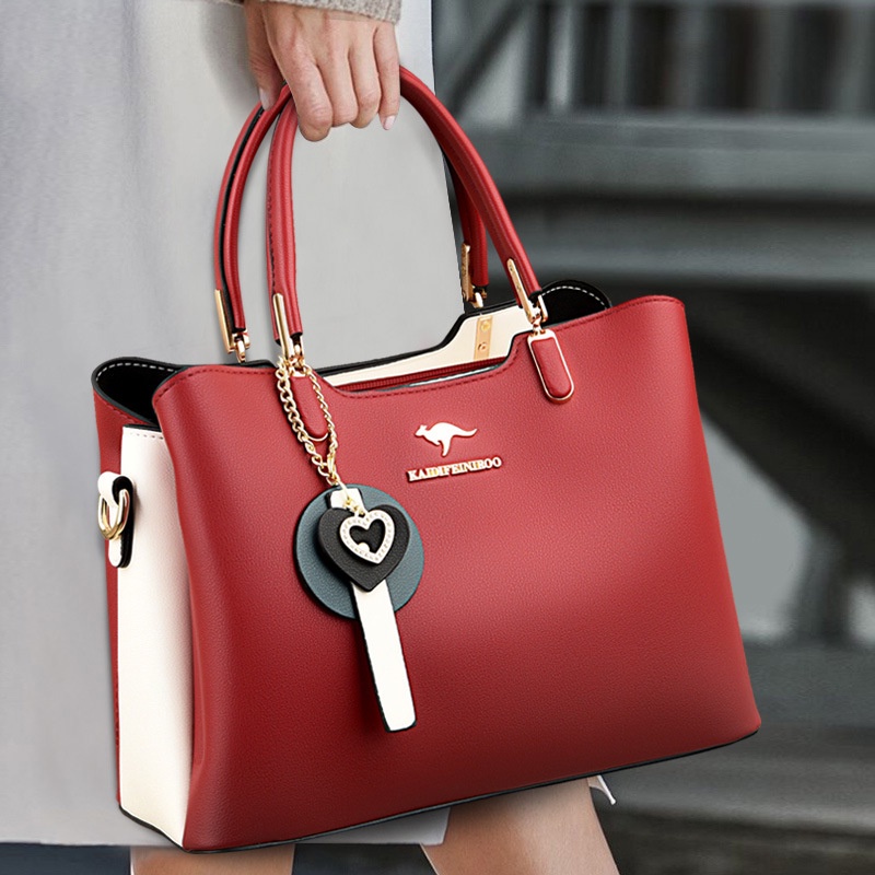 Kaidifeiniroo Women‘s Bag 2021 New Fashion Genuine Leather Handbags Ladies  Luxury Shoulder Bag - Main Image