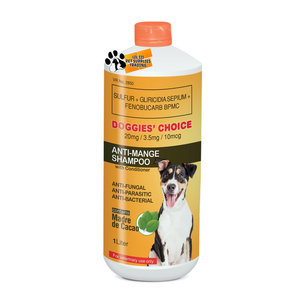 Anti mange store shampoo for dogs