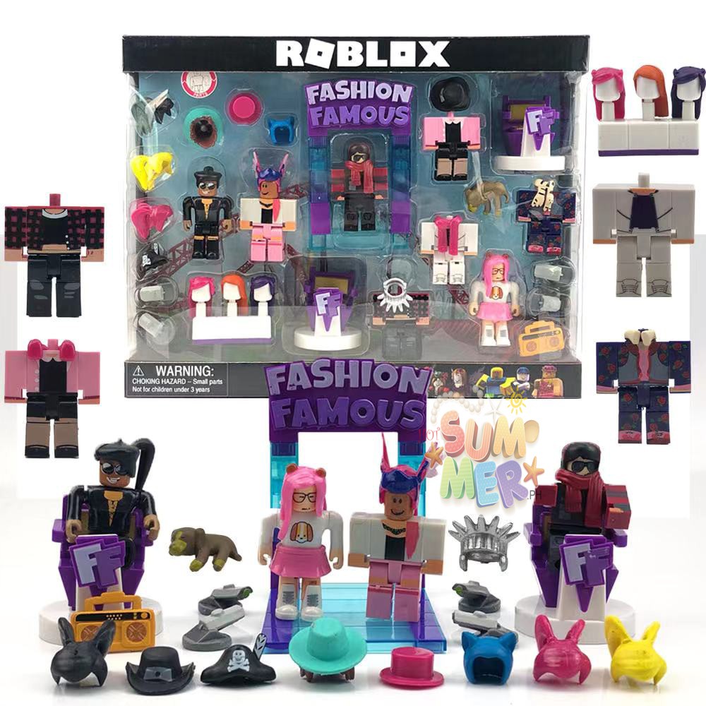 Brinquedo Roblox Fashion Famous 26 Peças Jazwares 19821