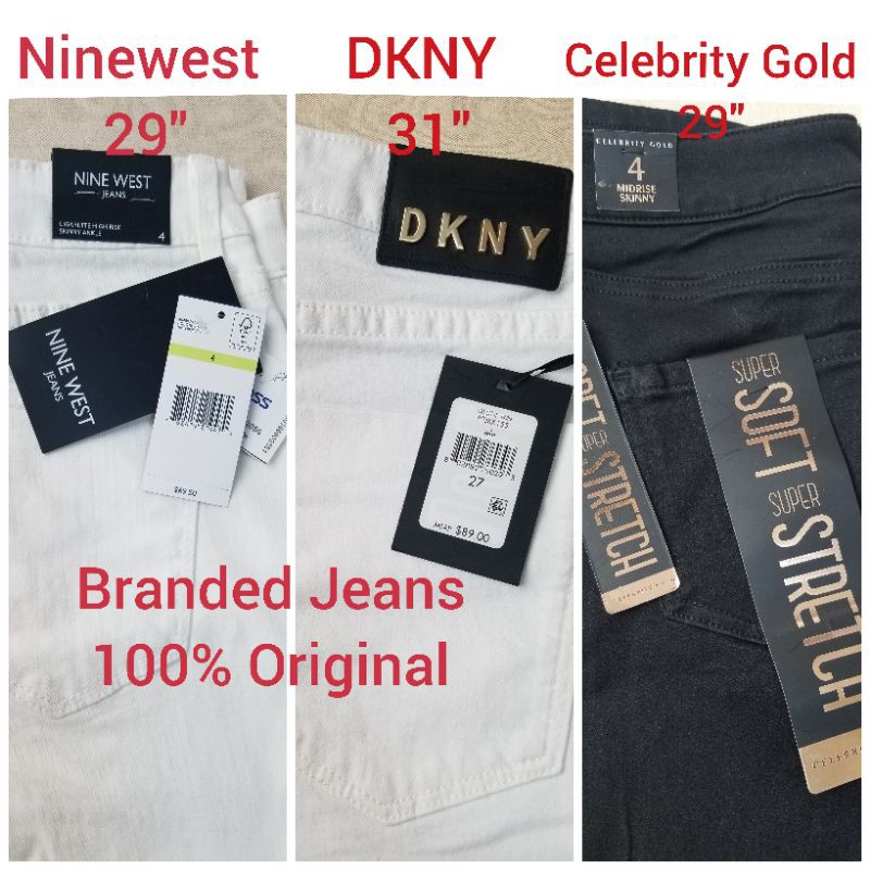 Celebrity gold jeans size clearance 10