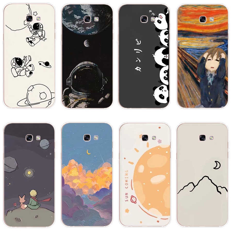 Samsung Galaxy a7 2015 a7 2016 A7 2017 a7 2018 Soft Silicone TPU Casing phone Cases Cover