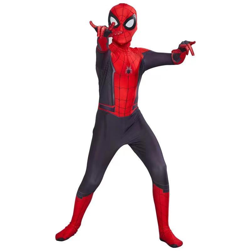 Spiderman Far From Home Costume Cosplay Peter Parker Zentai Suit 