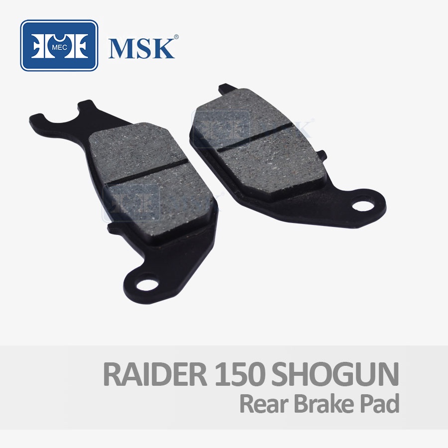 RAIDER 150 / SHOGUN Rear Brake Pad 