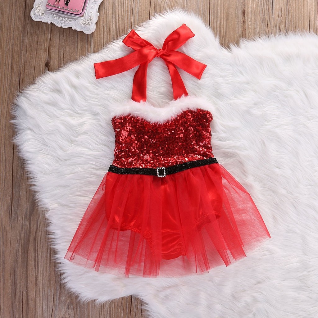 Baby girl cheap santa dress