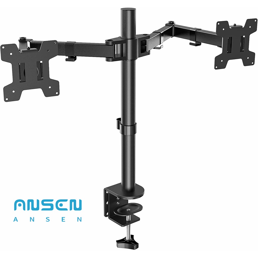 ANSEN Monitor Mount Bracket Computer Monitor Desktop Mount Adjustable