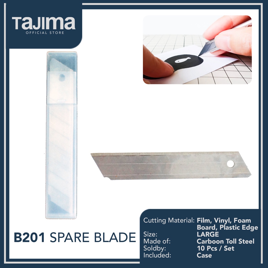 Spare Cutter Blade for ( 10 Pieces) | Shopee Philippines