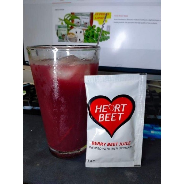 Berry Beet Juice G Sachets Pack Shopee Philippines