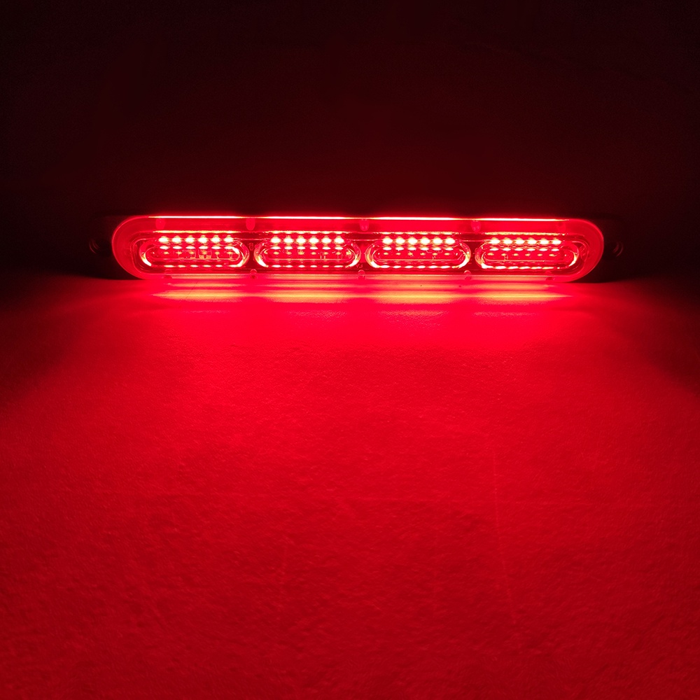 1Pcs 24 Led UltraThin Car Emergency Light Car Warning Light 18 Flashing Pattern Fireman Police