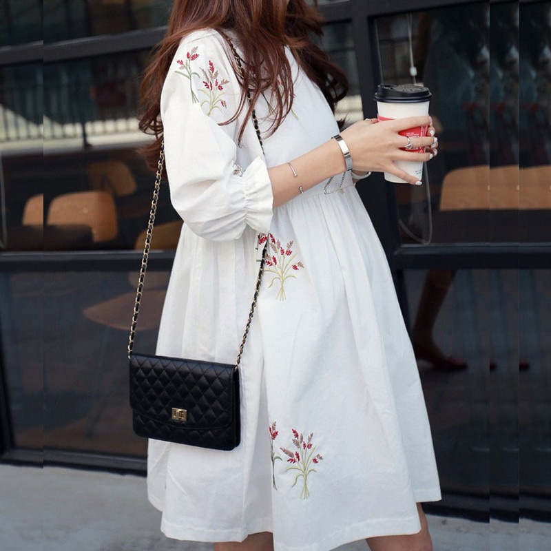 Casual Floral Dress Cotton Loose for Pregnant Women Maternity Clothes Casual Maternity Clothing Shopee Philippines