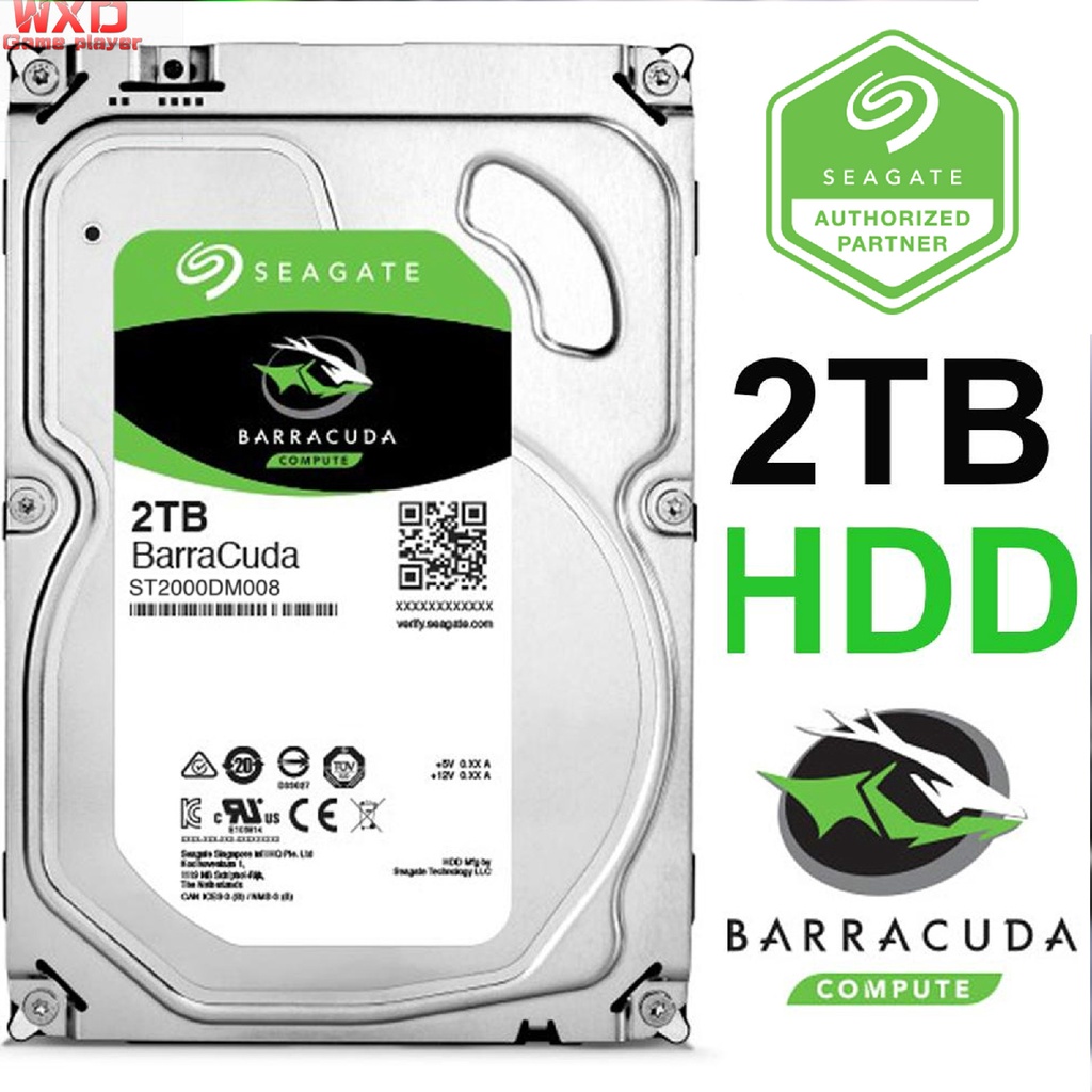 Mining Seagate 2TB BarraCuda SATA 6Gb/s 256MB Cache 3.5-Inch