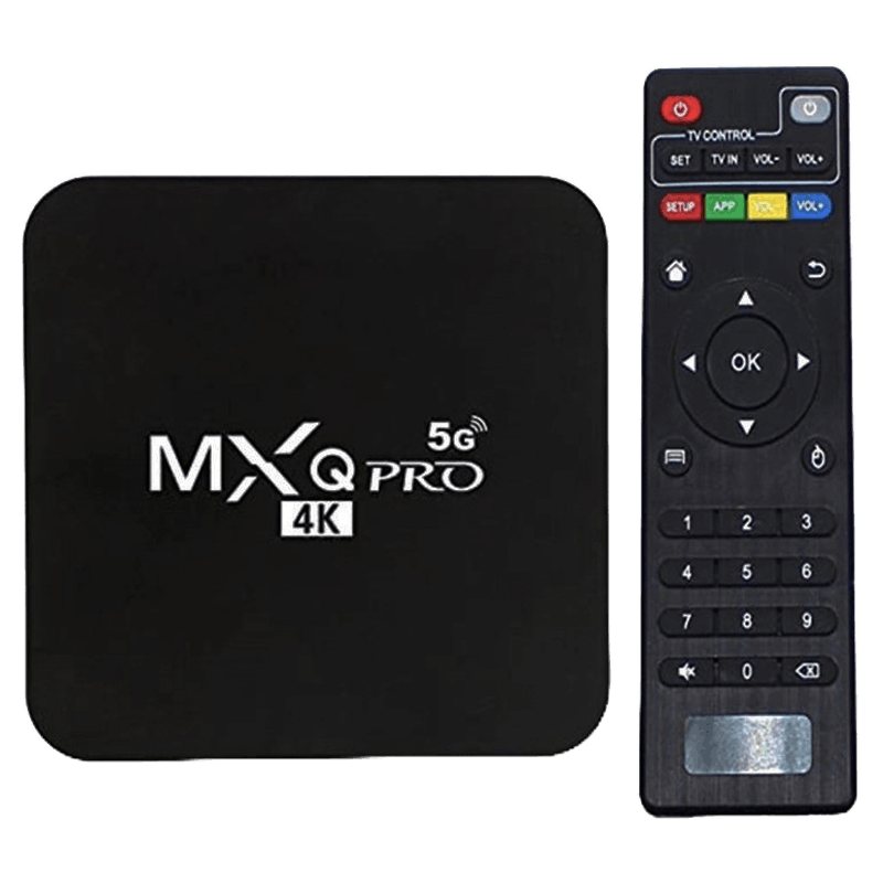 Popcorn MXQ Pro 4k 5G Android Tv Box 10.1 Ultra Hd Wireless 2.4ghz Wi ...