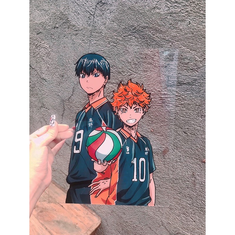 Hinata & Kageyam HAIKYUU!! Glass art Shopee Philippines