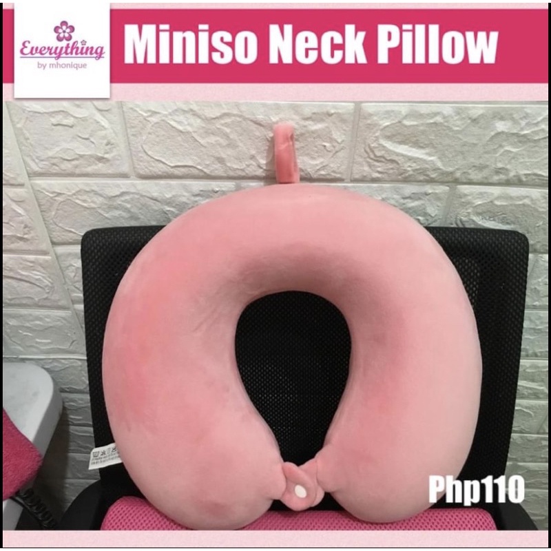 Miniso neck pillow outlet price