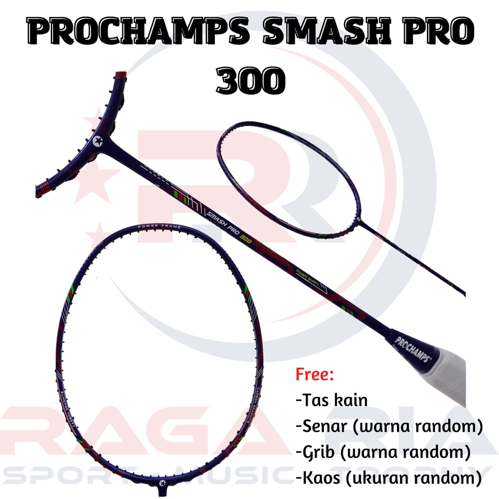 Prochamps Smash Pro 300 Badminton Racket | Shopee Philippines