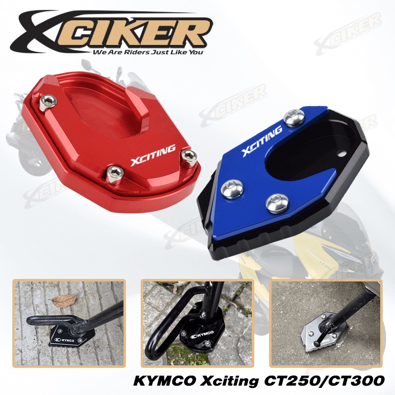 KYMCO Xciting CT250/CT300 Side Stand Shoes CNC Motorcycle Single Stand ...