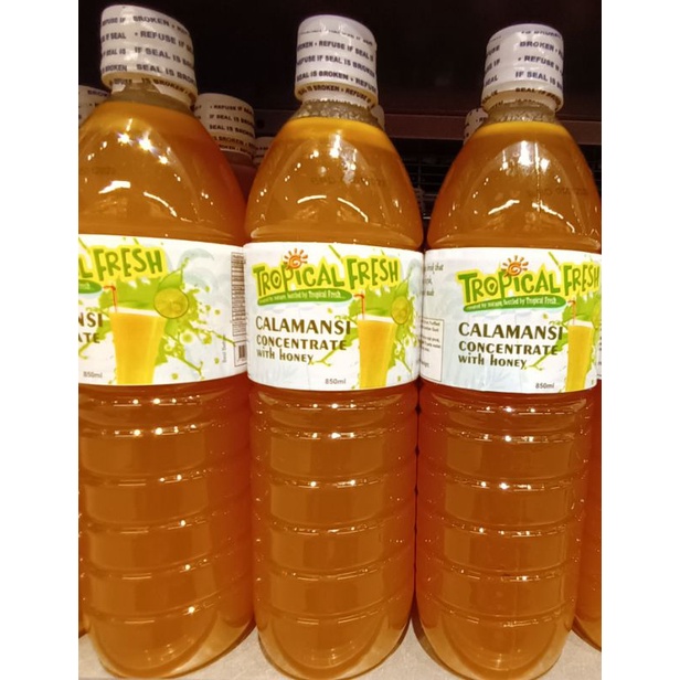 Tropical Fresh Calamansi Concentrate with Honey 850ml | Shopee Philippines