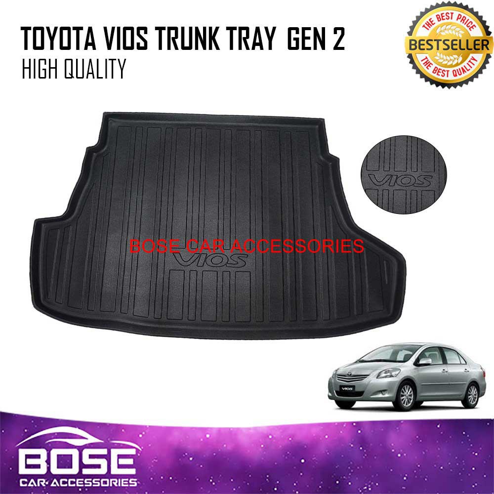 Toyota Vios Gen 2 / Gen 3 / Gen 4 2007 2023 Model Rear Trunk Tray