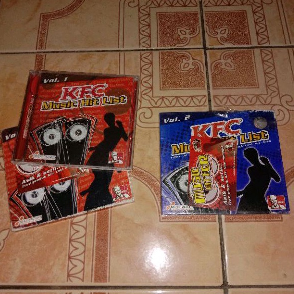 Original kfc music hit CD list 1 and 2 (Package of 2 CDs) | Shopee ...