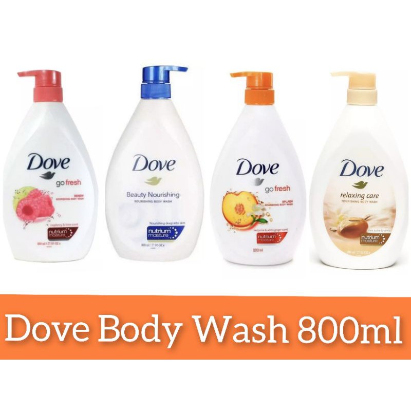 Dove Nourishing Body Wash 800ml Shopee Philippines 8011