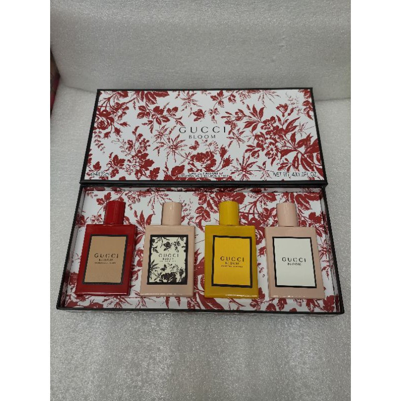 Gucci perfume cheap set of 4