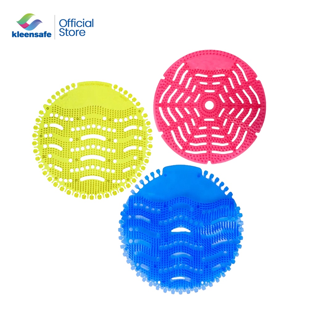 Kleensafe Urinal Screen Gel Wave Anti Splash Air Freshener Toilet Bath