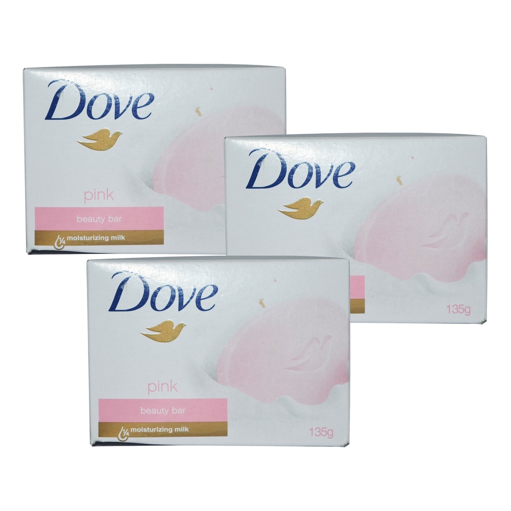 Dove Pink Beauty Bar Soap 3pcs Shopee Philippines