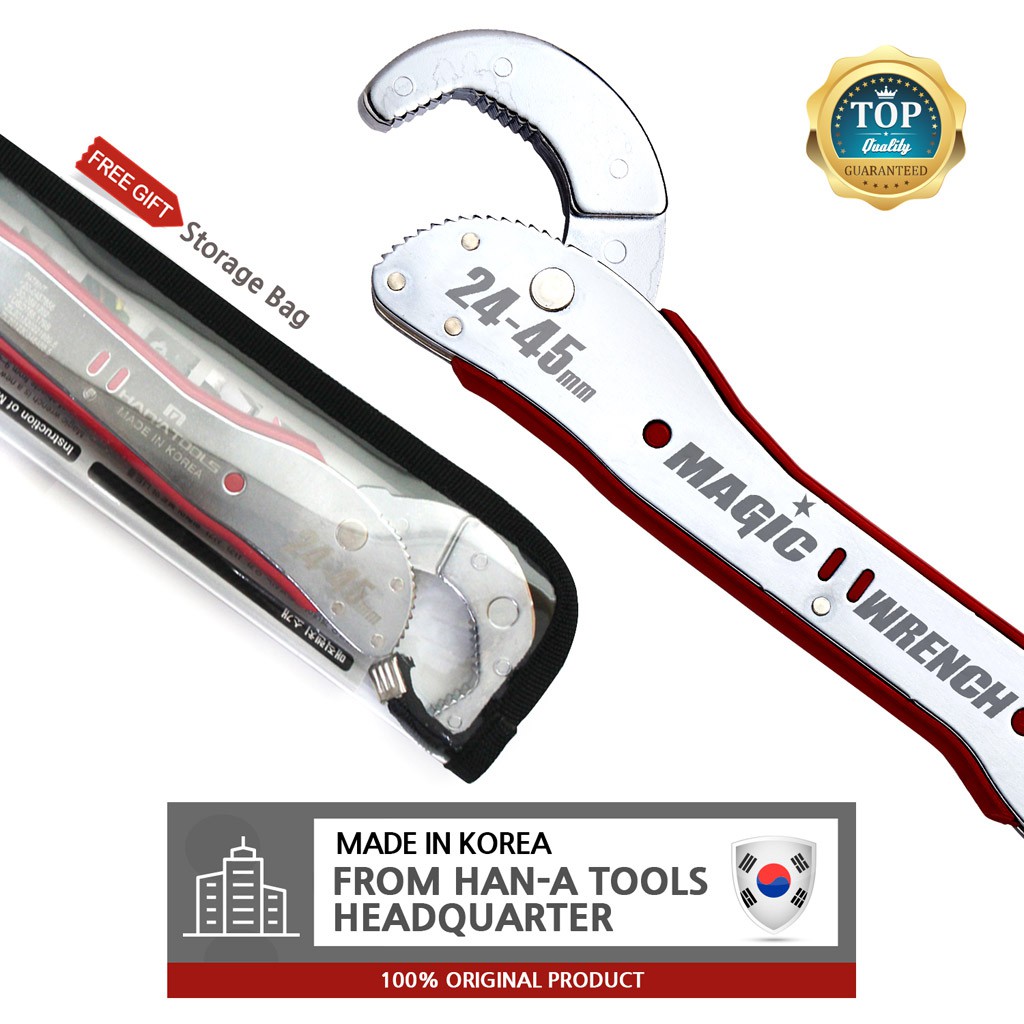 Multifunction Magic Wrench Universal Adjustable autoratcheting works