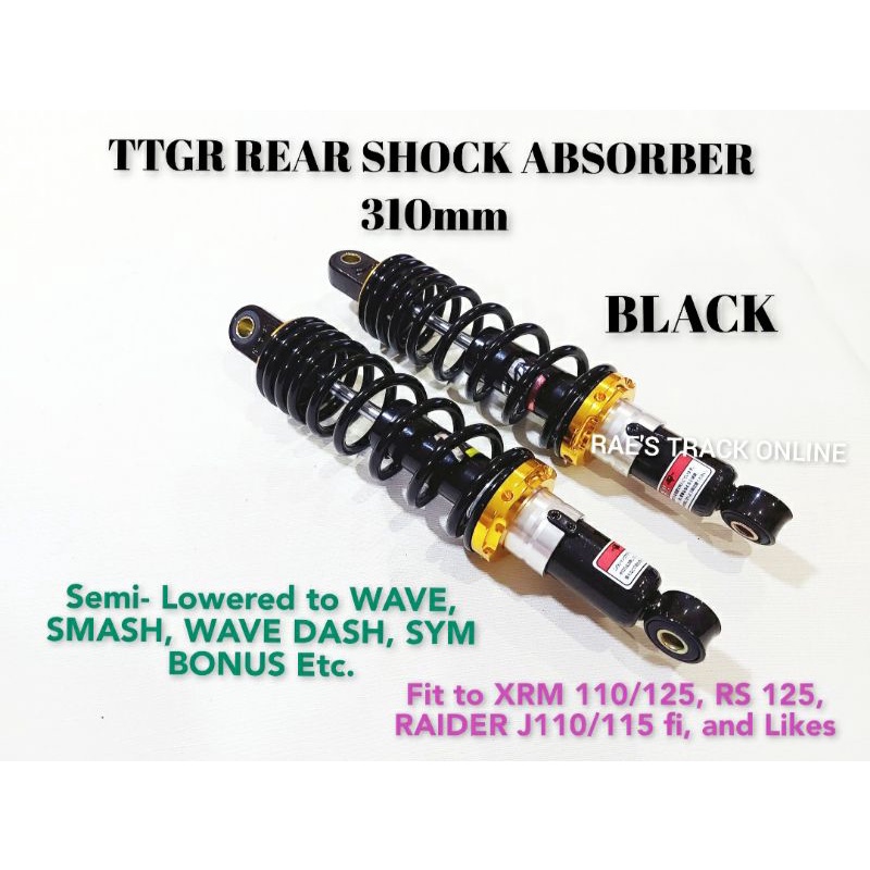 REAR SHOCK ABSORBER TTGR 310mm | Shopee Philippines