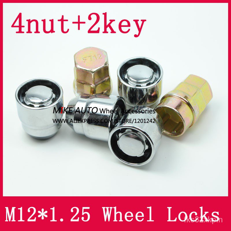 TS Subaru Forester BRZ M12x1.25 Wheel Locks Nuts Anti Sheft Acron Lug