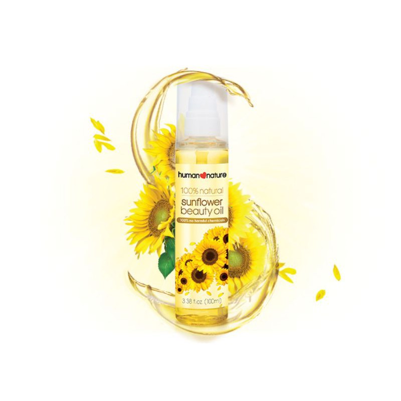 [W/ Freebie!] Human Heart Nature Sunflower Oil (Classic/Bloom/Luxe) (45ml/50ml/100ml) Shopee