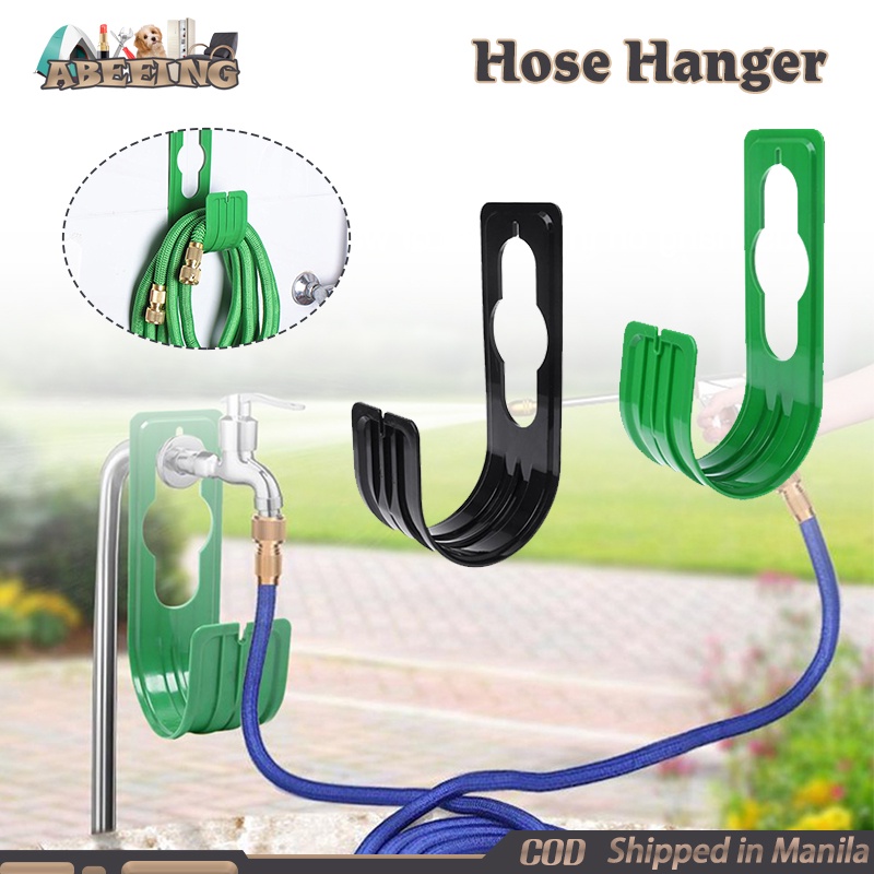 Garden Hose Hanger Wall Mount Hose Hook Heavy Duty Hose Hanger Shopee