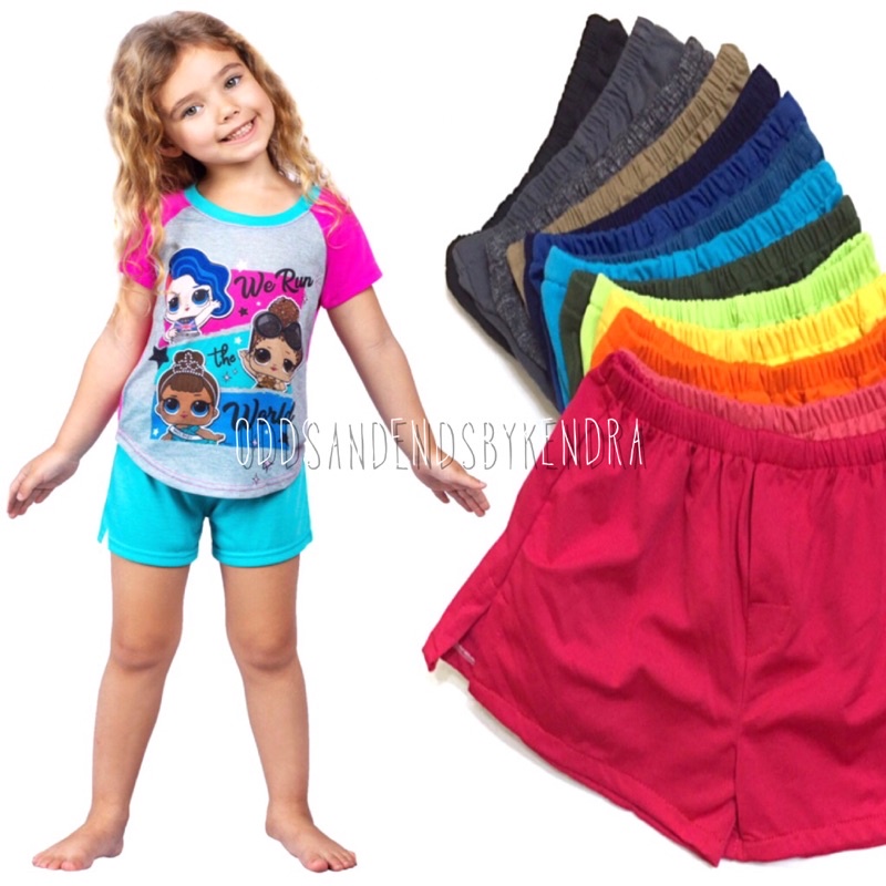 ODDS&ENDSbyKendra Kids Plain Indoor/ Summer / Cotton Mixed Boxers with ...