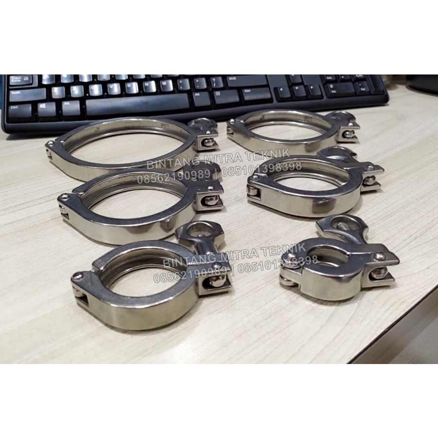 Sanitary SS304 FERRULE Clamp Clamp 2 