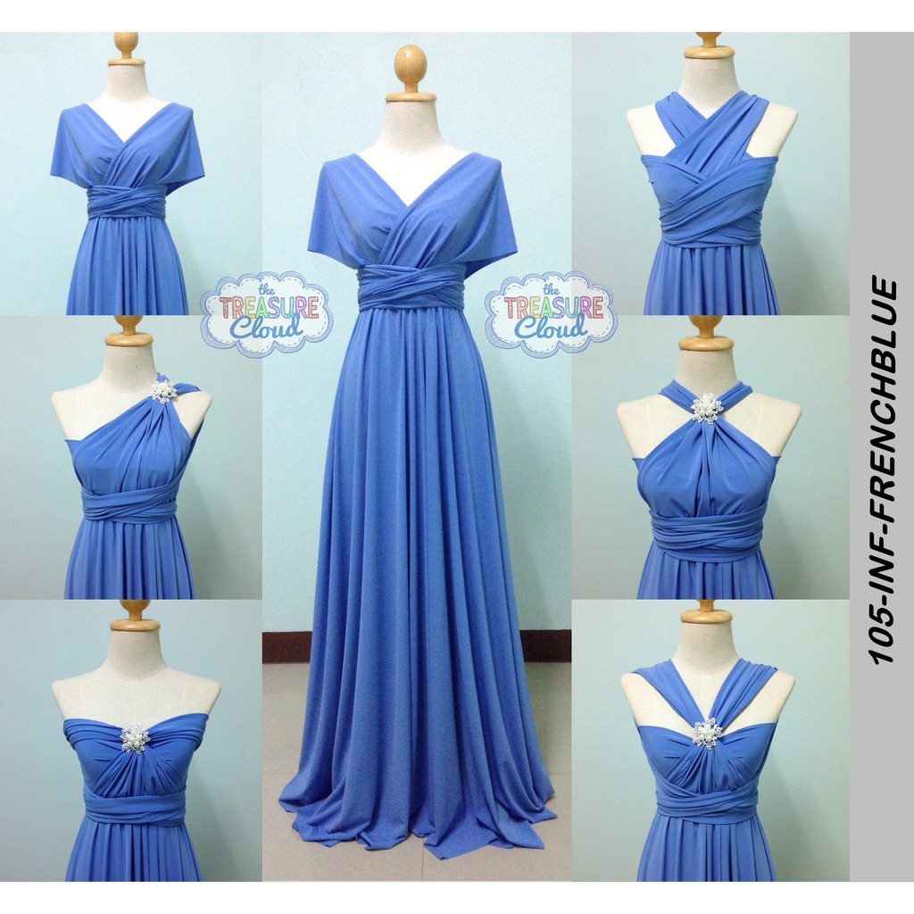 Infinity dress hotsell design royal blue