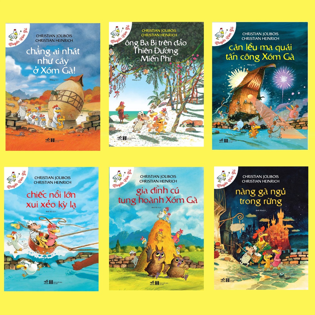Book of Chicken Neighborhood Stories (Part 2) (Full set of 6 books ...