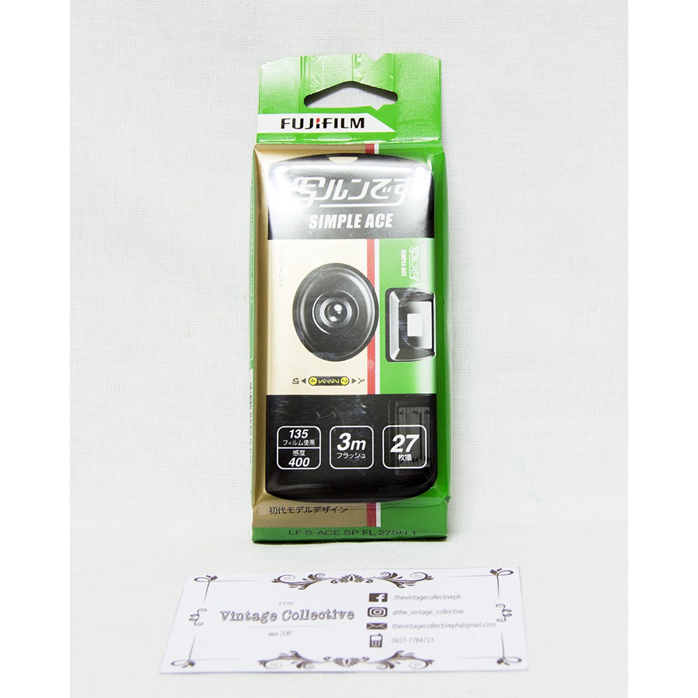 Fujifilm QuickSnap Simple Ace Flash Single Use Camera fresh (27 shots