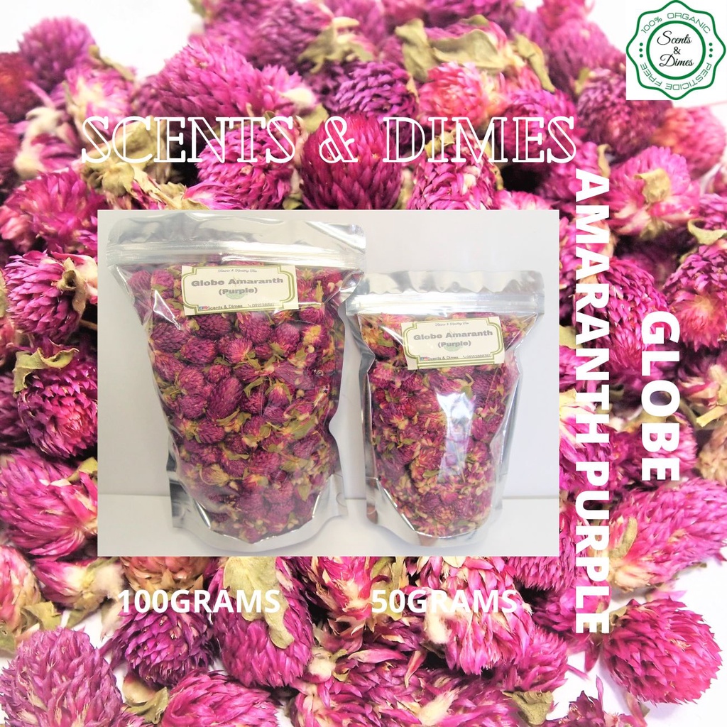 Dried Globe Amaranth Purple Tea Shopee Philippines