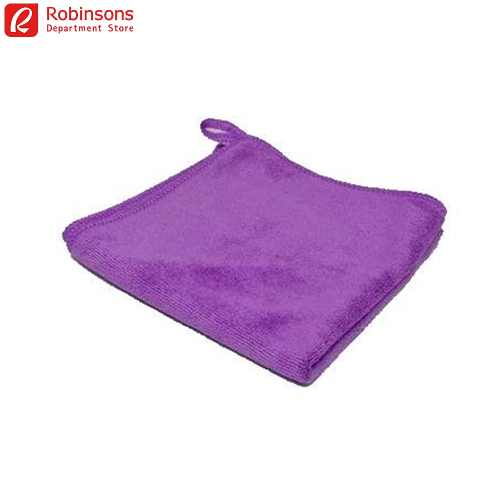 Devon Microfiber Face Towel (Violet) 30x30cm Shopee Philippines