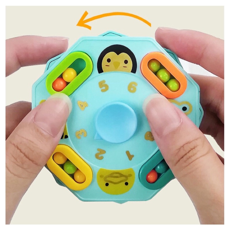 Spinner RUBIK toy with multi-color smart design | Shopee Philippines