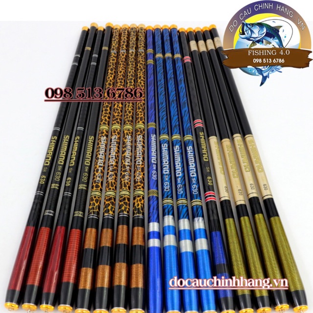 Fishing Rod Shimano Single Fishing Rod 5h Full Size 3m6 4m5 5m4 6m3