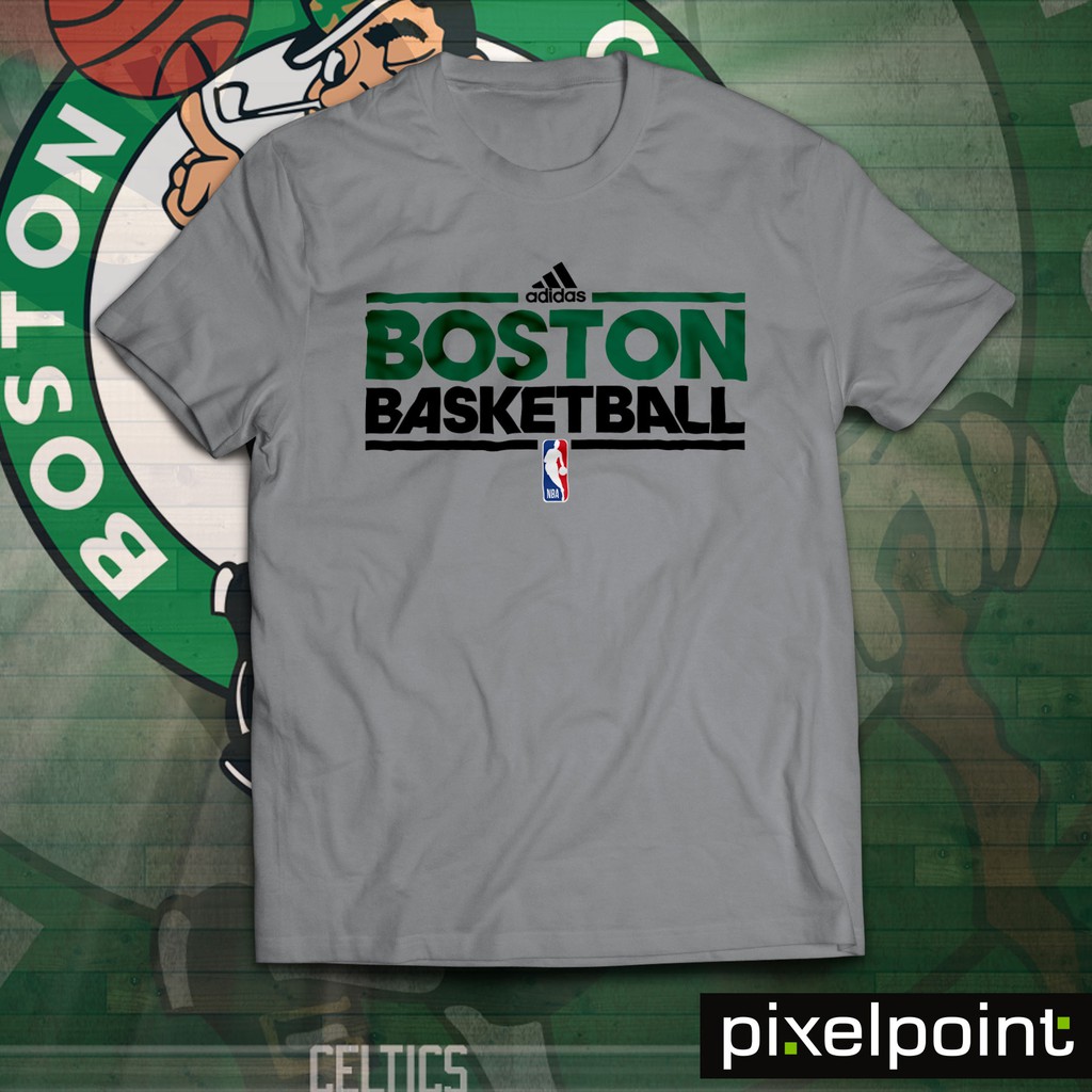 T shirt clearance adidas boston celtics