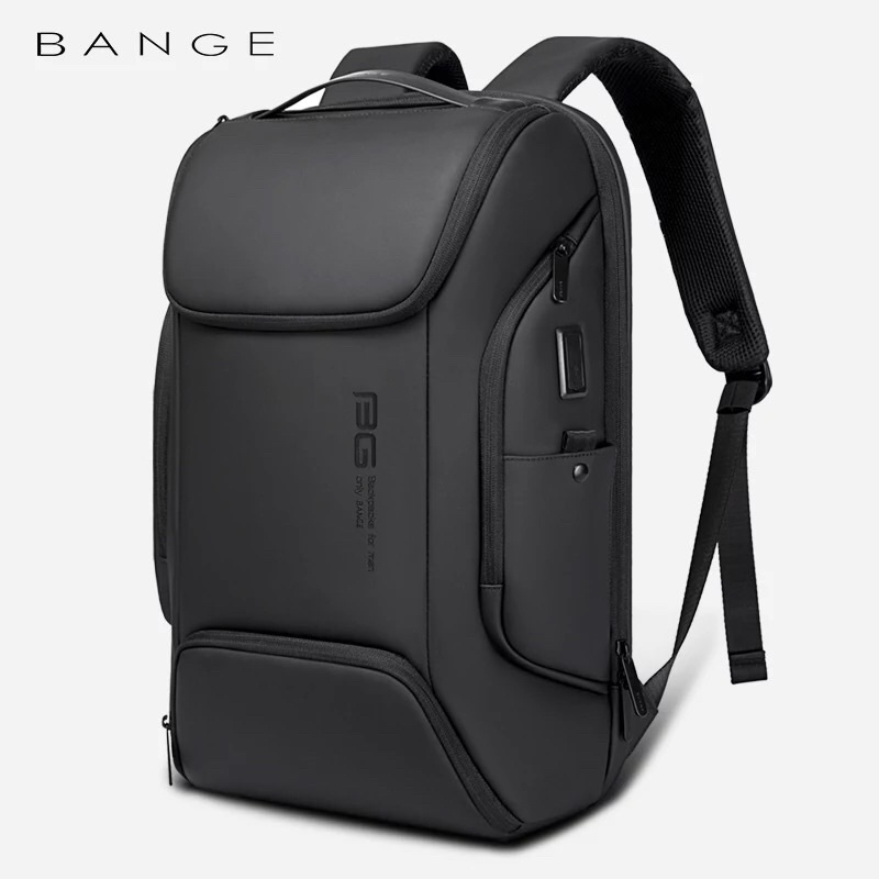 BG 7267 BANGE Premium Quality Anti Scratch Backpack USB Charging Laptop ...